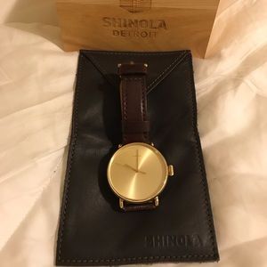 Shinola - The Canfield Bolt Men's Gold Watch